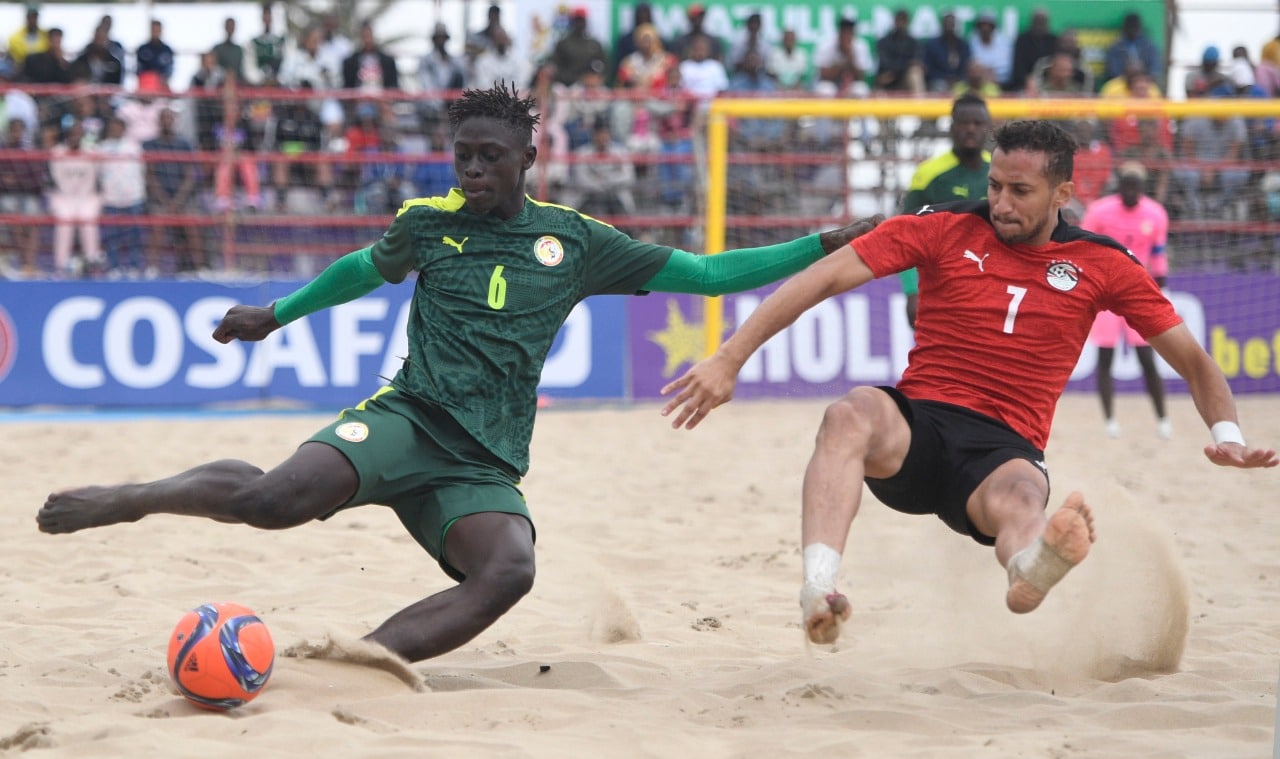 Beach Soccer: Les Lions renversent l’Egypte et remportent la Coupe Cosafa