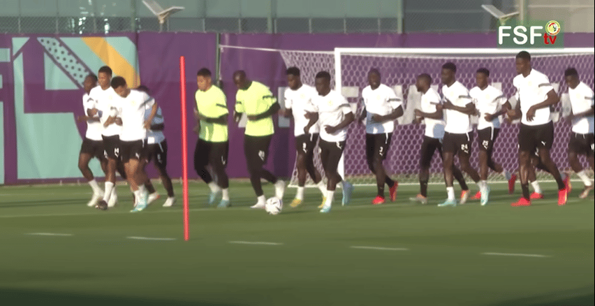 (Vidéo) Qatar 2022: suivez le dernier entrainement des Lions avant le match face à l'Equateur