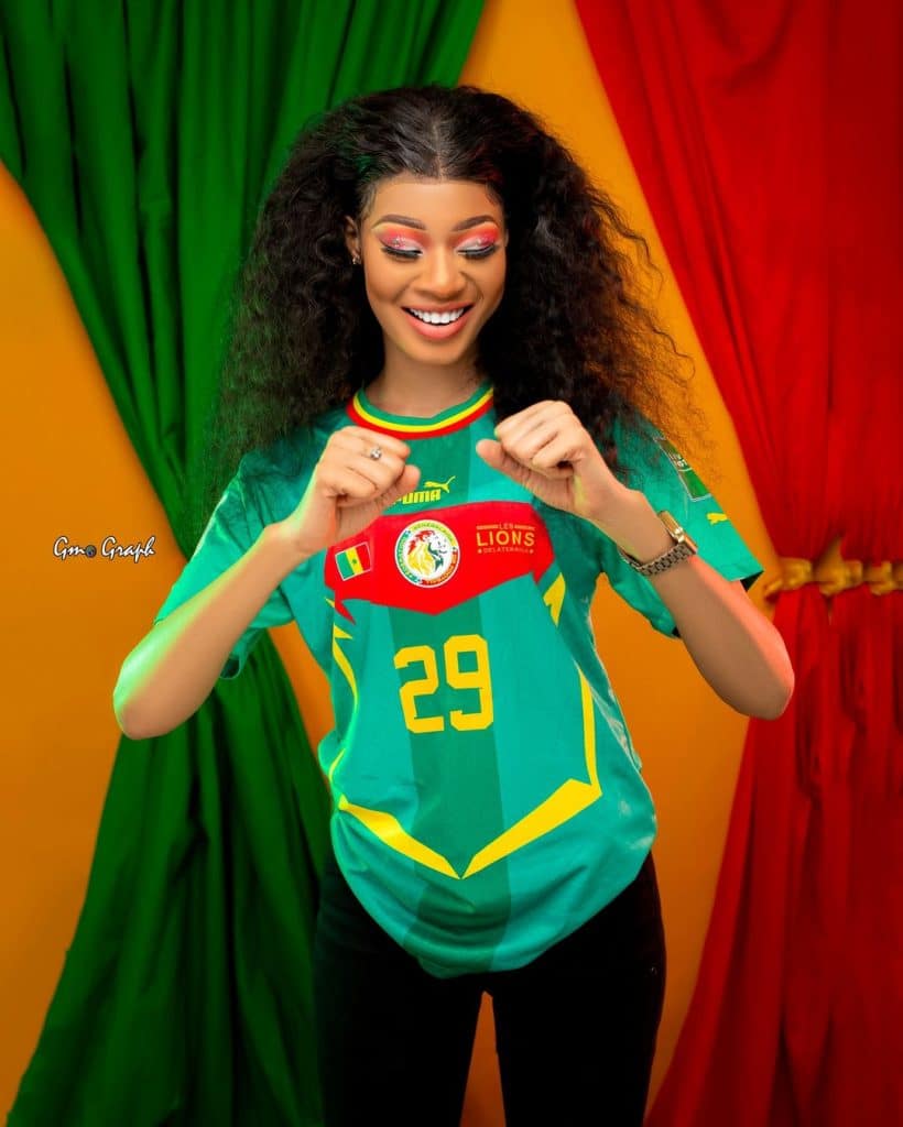 Sénégal vs Equateur: Les célébrités lancent le match des supportrices (Photos)