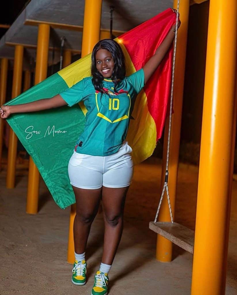 (30 Photos) Sénégal vs Qatar: Les Sénégalaises lancent le match des supporters