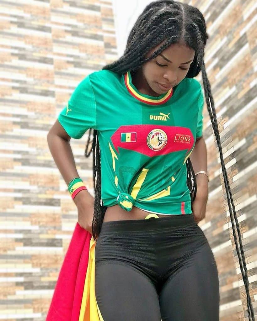 Sénégal vs Equateur: Les célébrités lancent le match des supportrices (Photos)