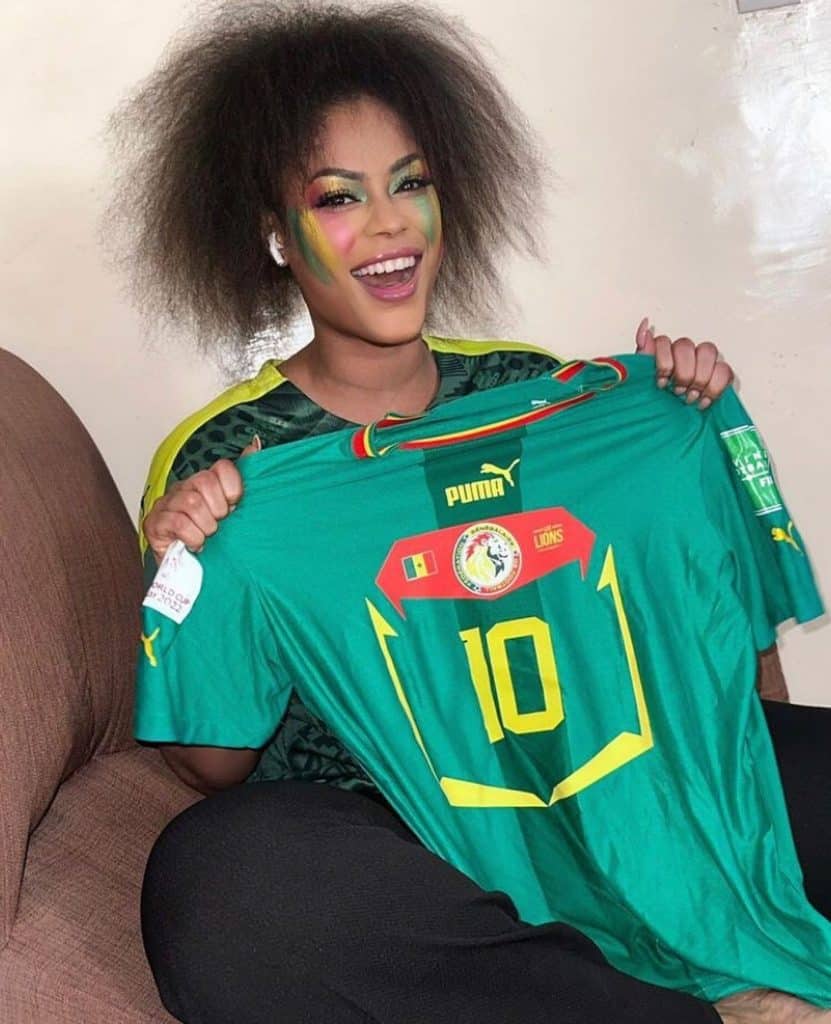 Sénégal vs Equateur: Les célébrités lancent le match des supportrices (Photos)