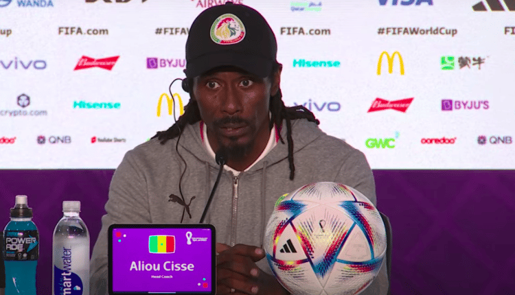 Aliou Cissé, coach des l'équipe nationale du Sénégal