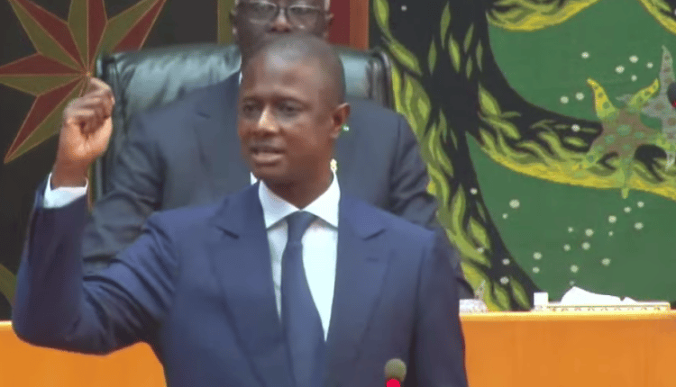 Félix Antoine Diome, ministre de l'intérieur et de la sécurité publique