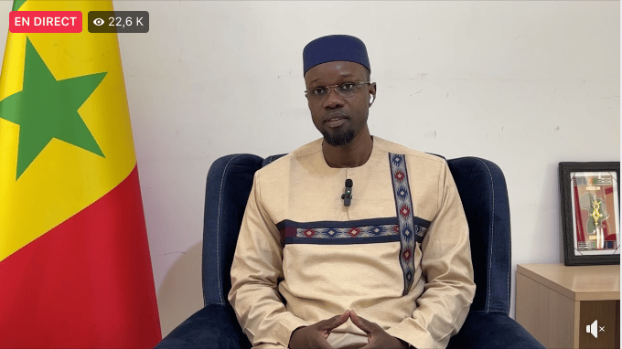 Urgent - Suivez en direct la déclaration d'Ousmane Sonko (Vidéo)