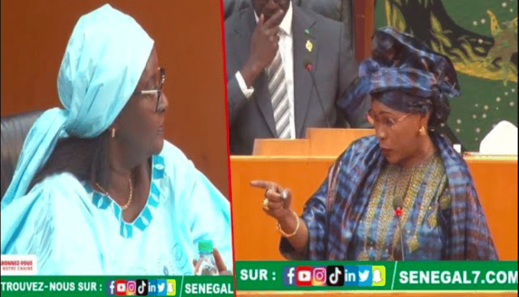 La députée Mame Diarra Fam portant le plaidoyer en faveur de l'hôpital Dominique de Pikine