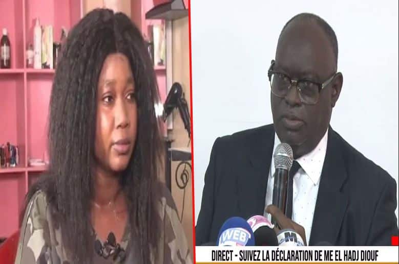 Les graves accusations de Me El Hadji Diouf sur Ndeye Khady Ndiaye "Si Sonko tombe, elle tombe..." (Vidéo)