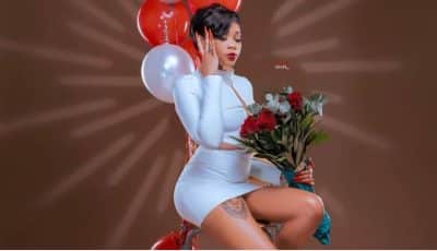 Anniversaire: Cuisses en l’air, Ngonish Caramel opte pour une robe courte et envoûte la toile (Photos