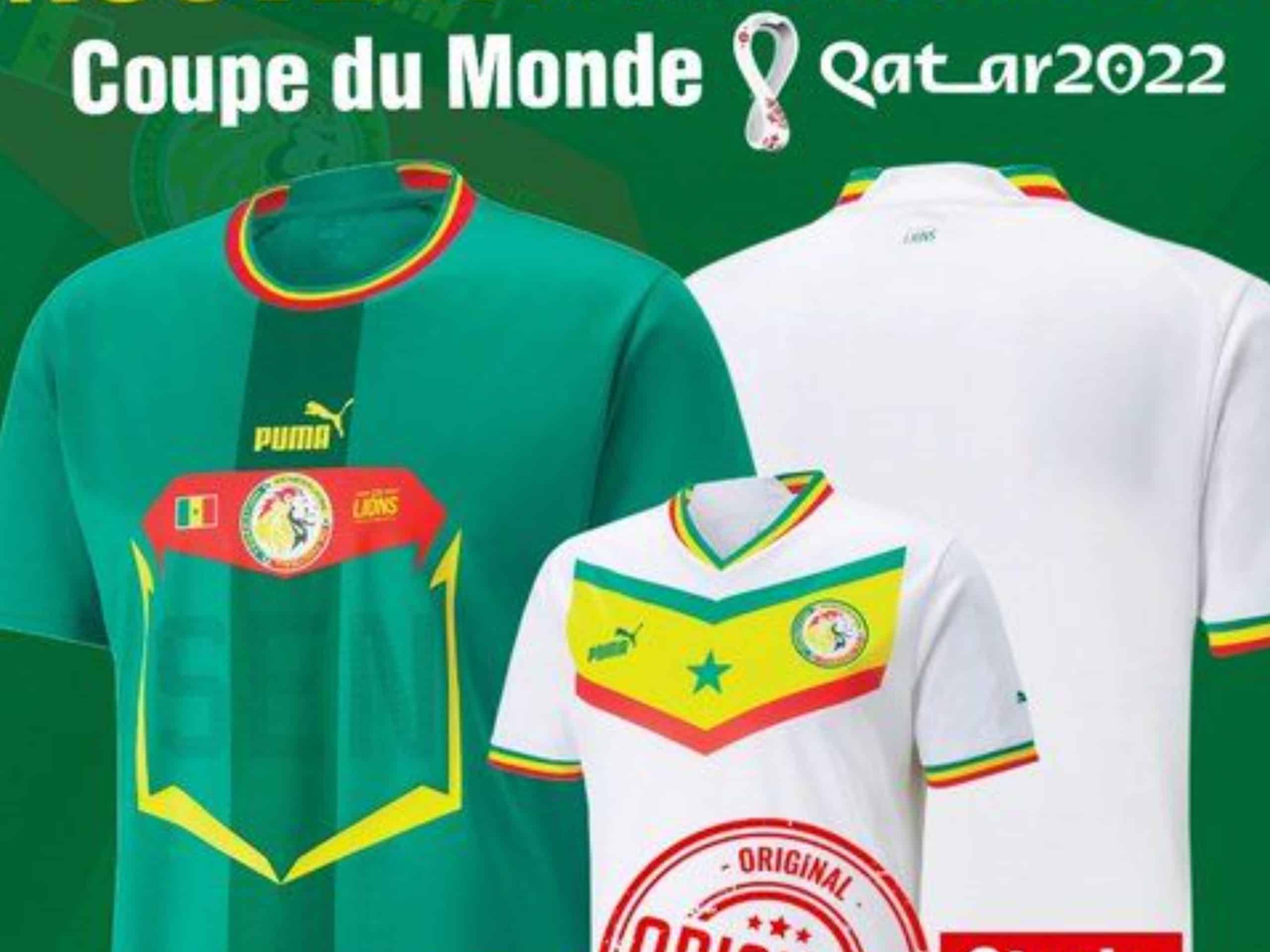 CM 2022 : La FSF lance la vente des nouveaux maillots originaux à 45.000 Frs