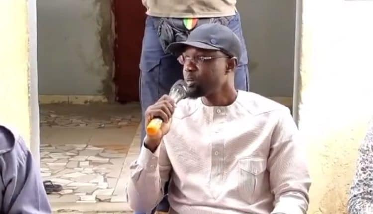 Ousmane Sonko chez Serigne Sidy Mbacke à Tivaouane