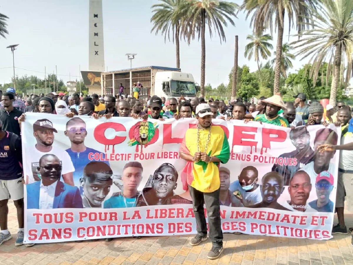 Marche pour la libération des "détenus politiques" : des membres du COLIDEP arrêtés