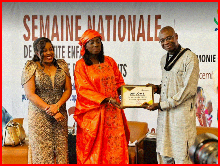Clôture de la Semaine nationale de la petite enfance : La Ministre Fatou Diané met en exergue les leviers pour bâtir des ressources humaines de qualité.