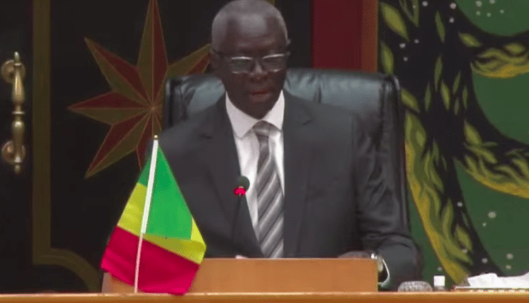 Amadou Mame Diop, président de l'assemblée nationale