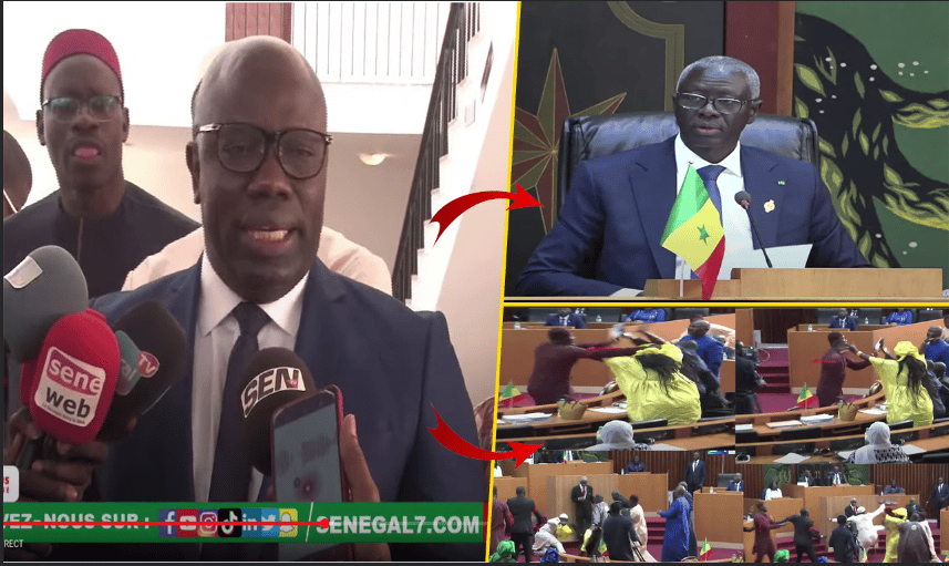 Assemblée - Ameth Aidara élève la voix et exige l'exclusion d'Amy Ndiaye "Fi Vote Doufi Ame..." (Vidéo)