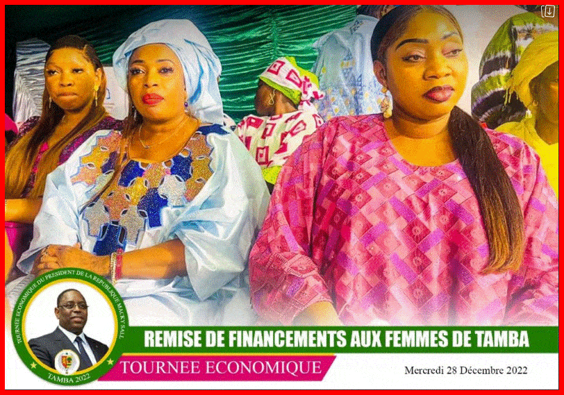 Tambacounda : La Ministre de la Femme,Fatou Diané débloque 111 millions de FCFA pour la mise en place de 54 unités économiques destinées aux femmes
