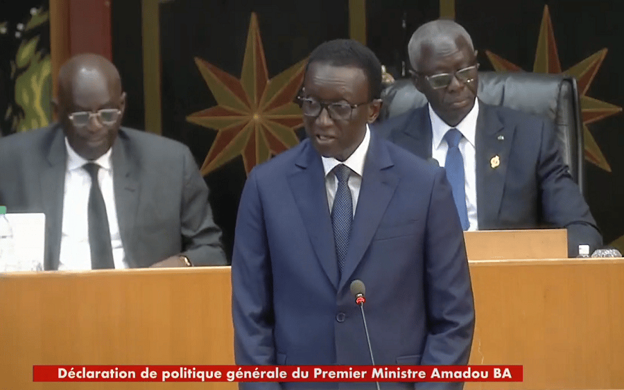 Déclaration politique générale : Résumé du discours du PM Amadou Ba