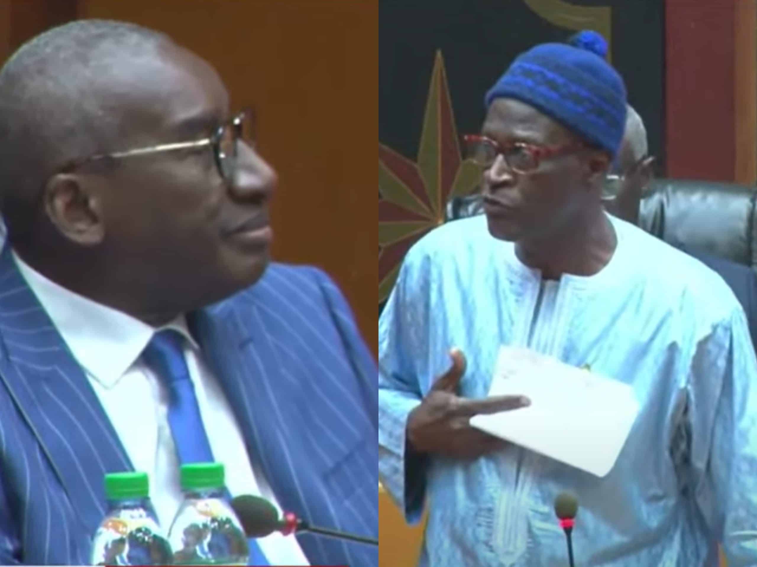 Assemblée : Omar Cissé à Sidiki Kaba : "On ne sent plus le génie militaire..." (Vidéo)
