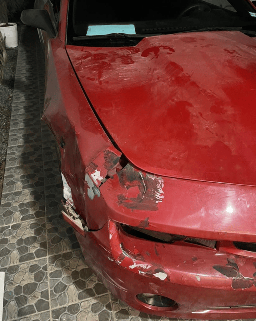 (Photos) : Ara et Dayza victimes d’un accident