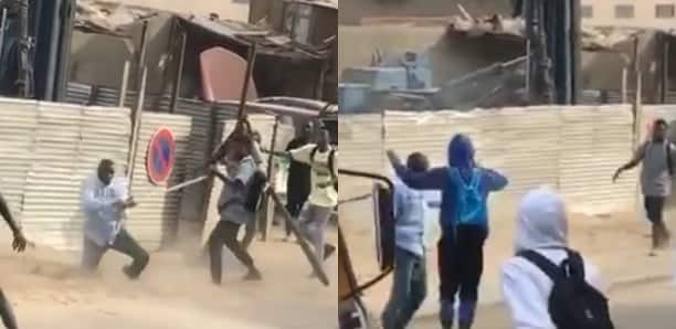 Guédiawaye : un surveillant malmené par des élèves -(Vidéo)
