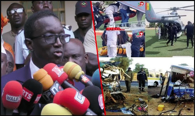 (Vidéo) Accident à Sakal : Un des blessés a perdu la vie à bord de l'hélicoptère (déclaration PM Amadou Ba)