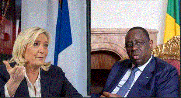 Audience Marine Le Pen - Macky : "C'est aussi une grosse insulte à la mémoire de tous africains..." (HSF)