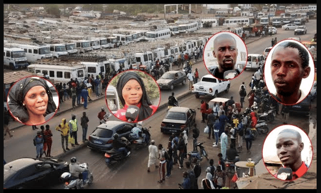 Des citoyens sénégalais se sont prononcés sur la grève annoncés des transporteurs