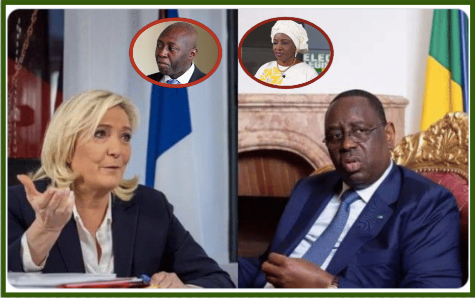 Vague d'indignations après la rencontre Macky - Marine Le Pen