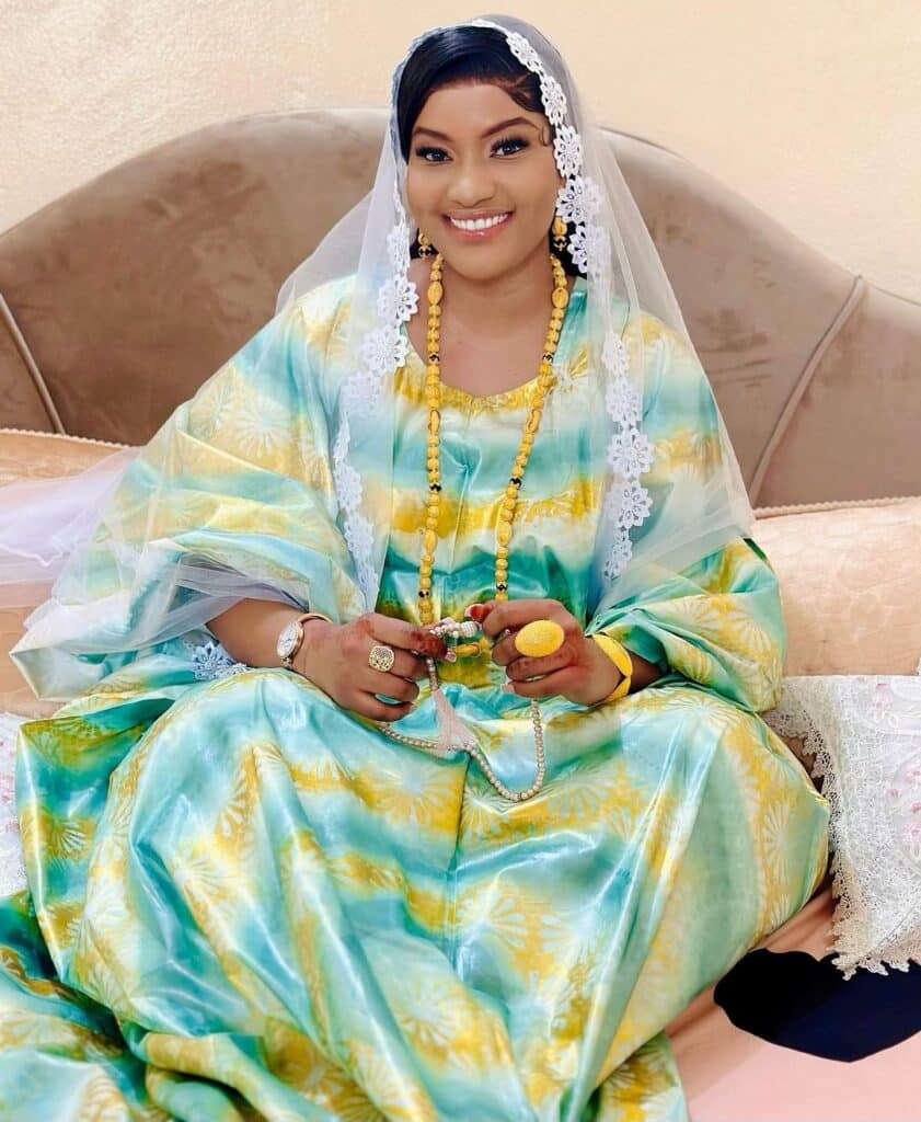 (04 photos) : Devenue Mme Fall, Adama Anoushka dévoile les belles images de son mariage