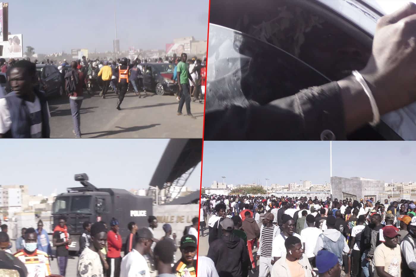 Ça chauffe, Bataille rangée entre supporters à l'arrivée de Zarco à l'arène Nationale (Vidéo)