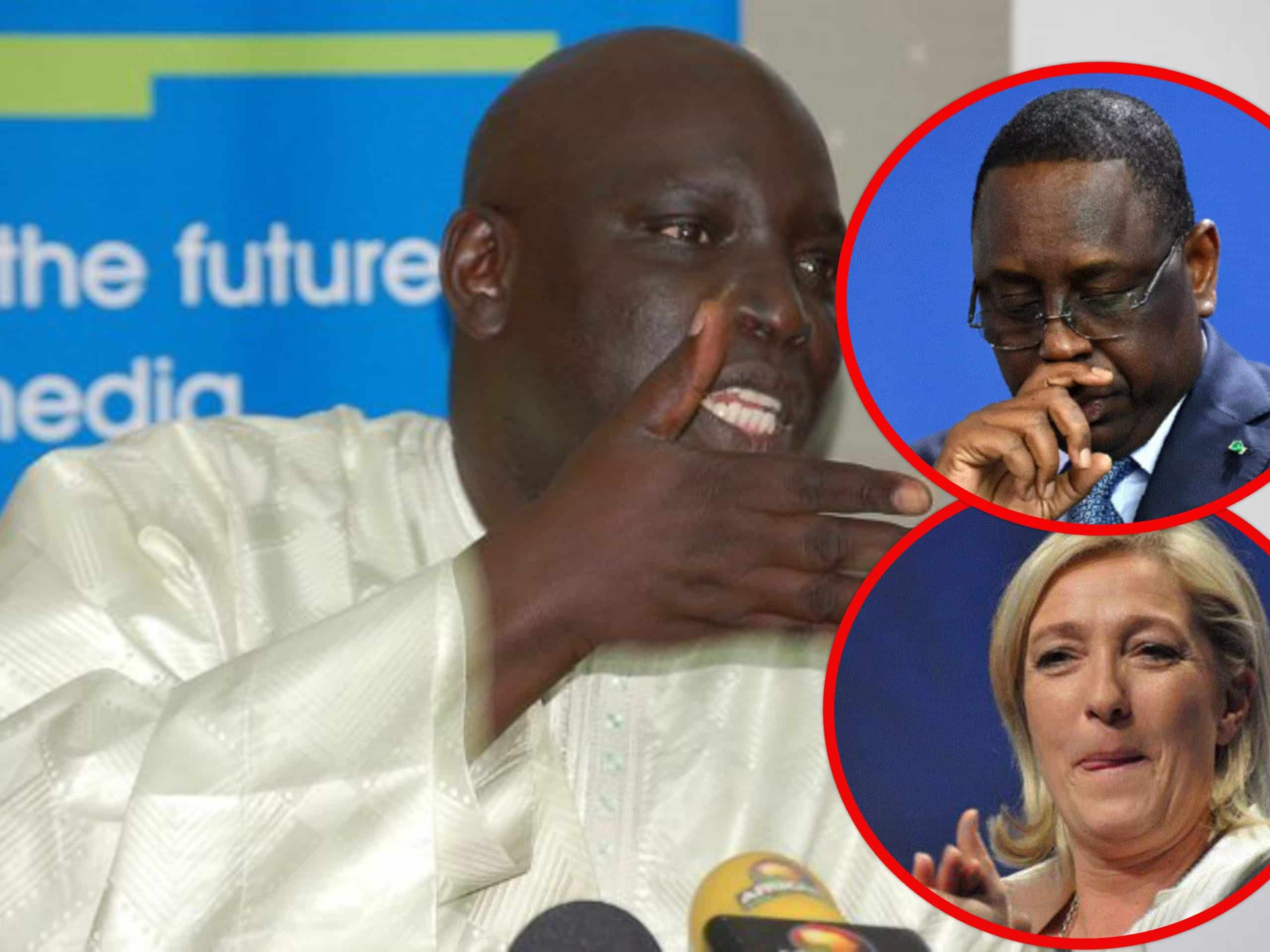 Madiambal Diagne : "Macky Sall a tout à perdre en recevant Mme Le Pen"