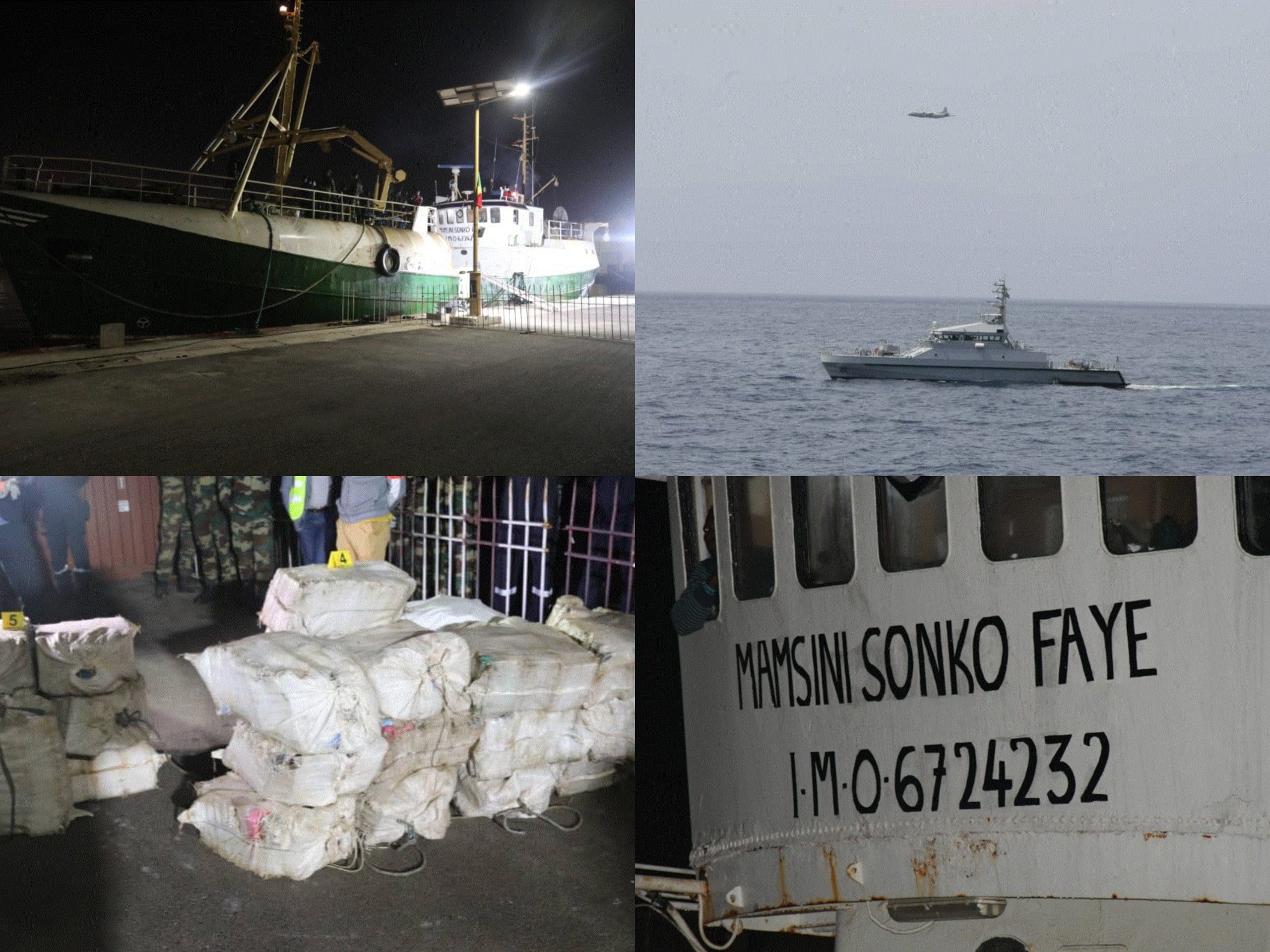 Urgent : Plus de 800 tonnes de cocaïne saisies au large de Dakar
