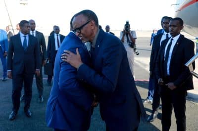 Le président Rwandais Paul Kagamé est à Dakar