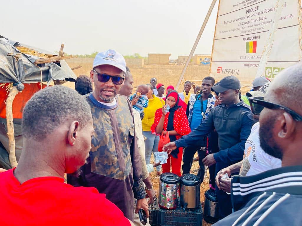 Thies : Les premières images de Habib Niang et ses militants pour l'accueil du Président Macky Sall