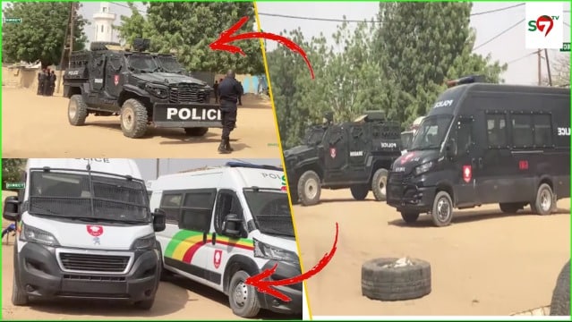 Vidéo - Mbacké : Manifestation interdite, des policiers mobilisés sur les lieux
