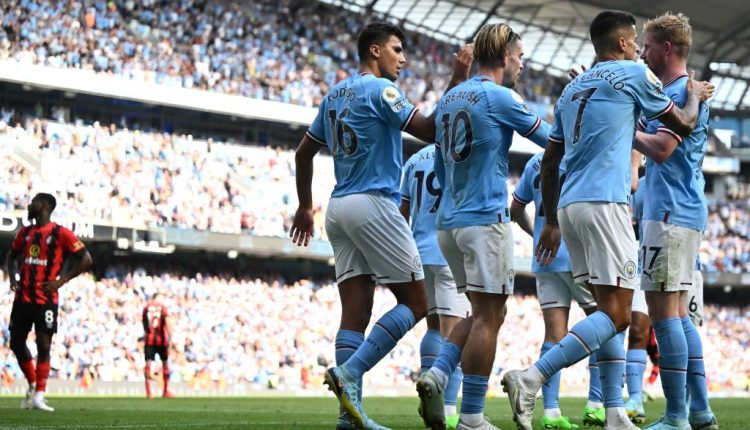 Premier League : Manchester City écrase Bournemouth (4-1)