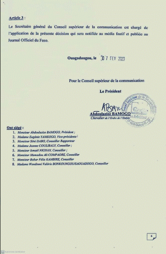 Burkina Faso : France 24 menacée de suspension de diffusion