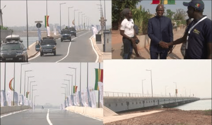 (Vidéo) Inauguré par le Chef de l'état : Les images du pont qui désenclave Marsassoum (Sédhiou)