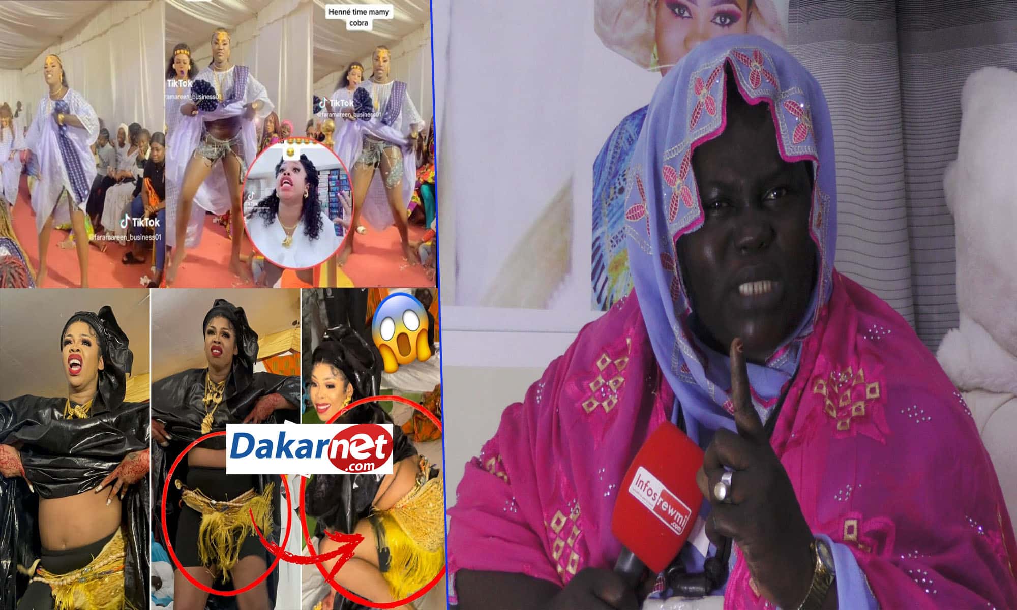 Vidéo - Le coup de gueule de Sokhna Aïda sur le "henné leumbeul" "Bou Ndieuk Awr@ Djiguéne..."
