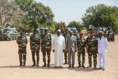 Thies : Visite de Macky Sall au camp militaire Général Joseph Louis Tavarez Da Souza
