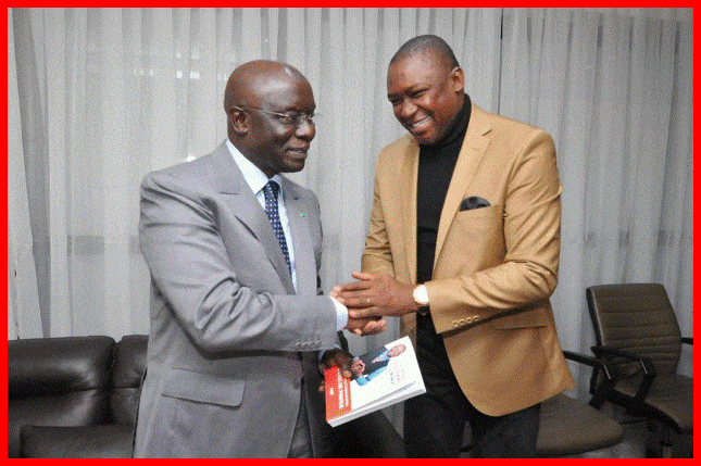 Dr Cheikh Diallo reçoit Idrissa Seck, candidat à la présidentielle de 2024