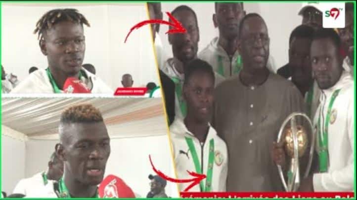 10 millions et un terrain pour chacun: la réaction des joueurs après la récompense du président Macky Sall (Vidéo)