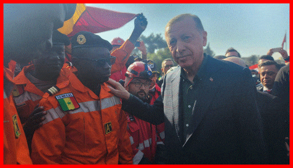 Séisme en Turquie : Les Sapeurs-pompiers Sénégalais reçus par le Président ERDOGAN