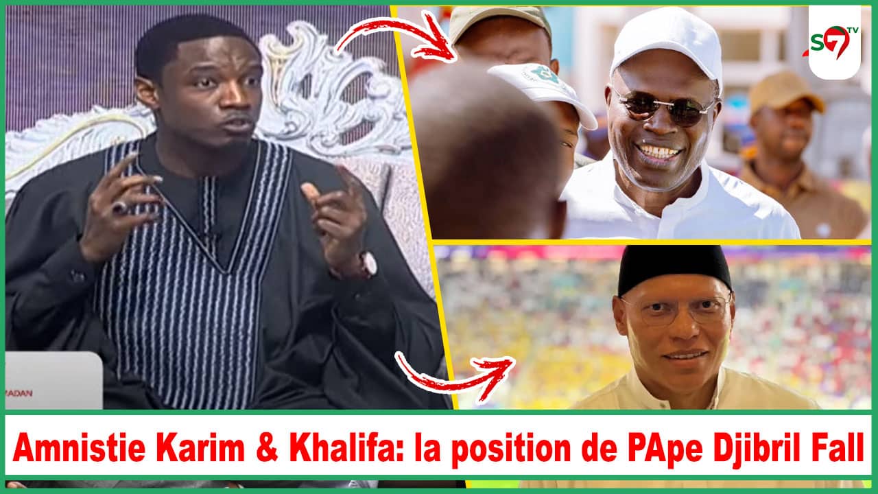 (Vidéo) Amnistie Karim Wade & Khalifa Sall: la position de Pape Djibril Fall