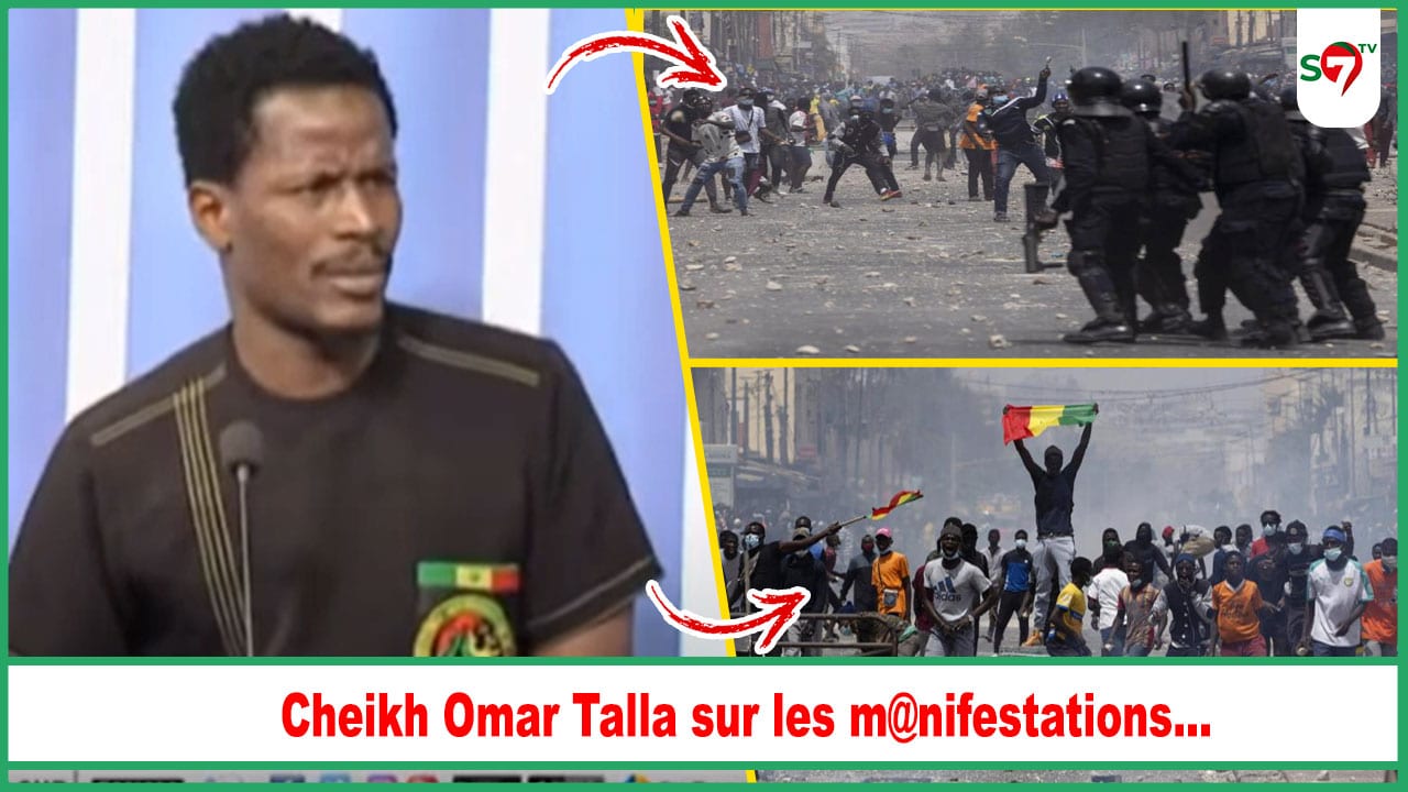 (Vidéo) Coup de gueule de Cheikh Omar Talla sur certains m@nifesants "Diel Alalou Diambour Wala Yax Dou M@nif"