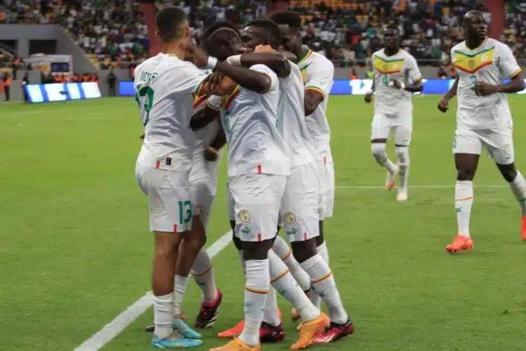 Sénégal-Mozambique : Les Lions mènent à la pause (4-0)
