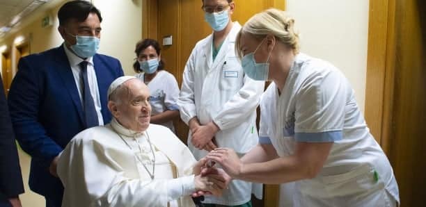 Le pape François hospitalisé