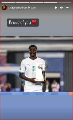 CAN U20 2023 : Sadio Mané très fier des Lionceaux