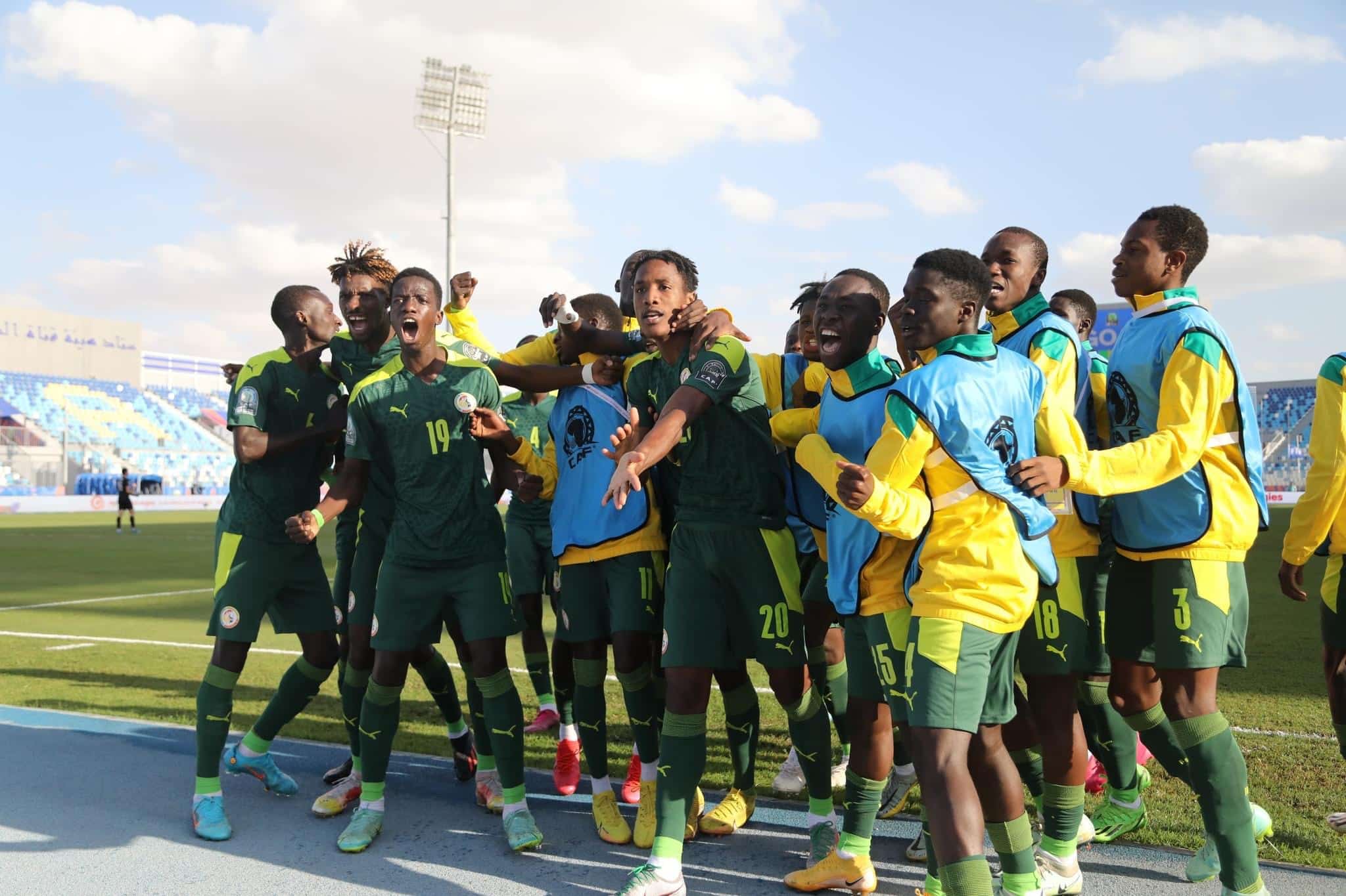 Sénégal vs Tunisie : Les lionceaux dominent à la pause (2 - 0)