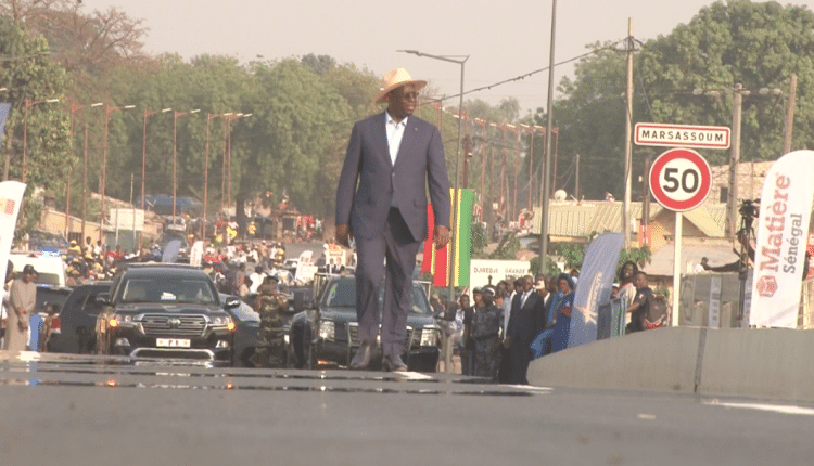 Vidéo-Macky Sall : "Le pont de Marsassoum est un trait d’union, un lien et un lieu de convergence"
