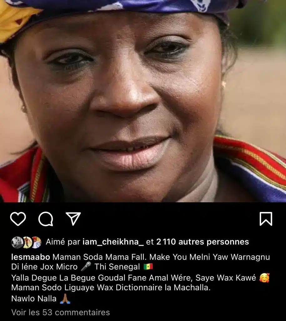 Surprenant : Après les paroles de Soda Mama Fall à Mia Guissé, No Face réagit, « Maman deug leu Yallah beug… »